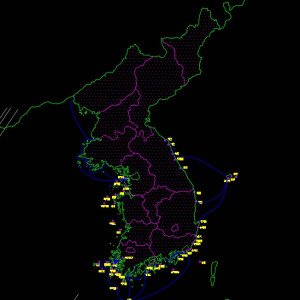 우리나라 대한민국 지도 소스