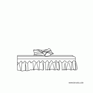침대 입면 f-bd-eb059