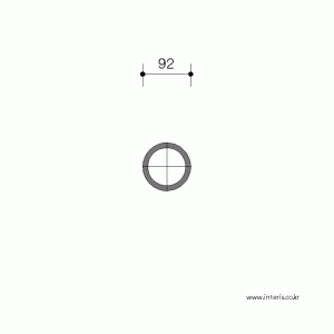 조명 기호 직부등 l-cl-db002