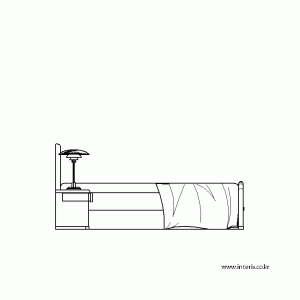 침대 입면 f-bd-eb019