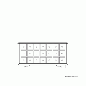 수납장 입면 f-fa-eb004