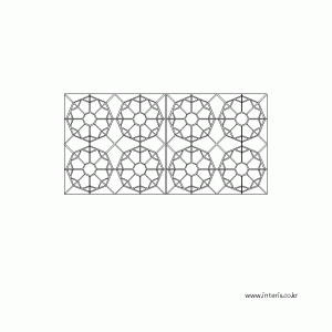 문양패턴 사각형 r-sc004