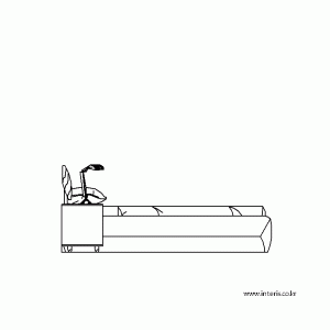 침대 입면 f-bd-eb021