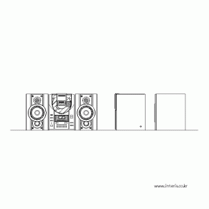 오디오 입면 d-es-eb001