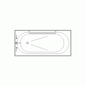 욕조/월풀 평면 b-ba-pa013