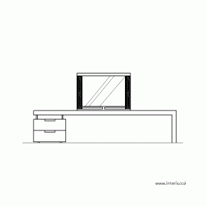 장식장/tv장 입면 f-fa-ee011