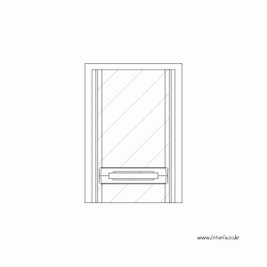 가전 스피커 입면 d-es-se008