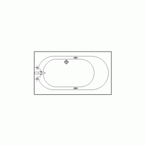 욕조/월풀 평면 b-ba-pa014