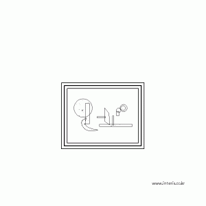 소품 액자 dba007