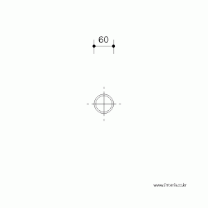 조명 기호 직부등 l-cl-da002