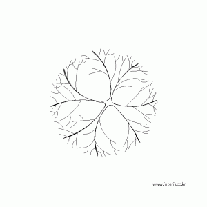 조경/나무 평면 tpc009
