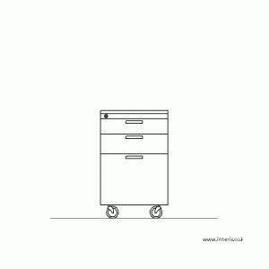 수납장/사이드테이블 입면 f-fa-ea005