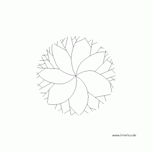 조경/나무 평면 tpc007