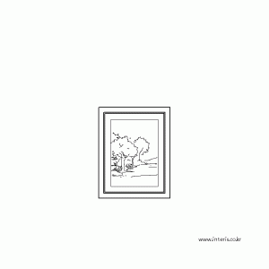 소품 액자 dba010