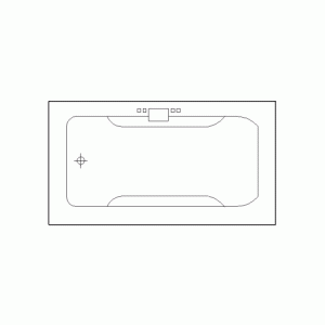 욕조/월풀 평면 b-ba-pb002