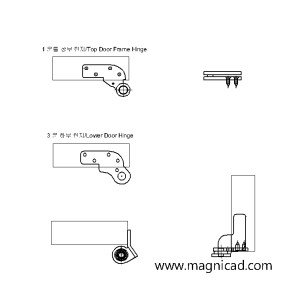 창호 하드웨어 피벗힌지/피봇힌지 d-hw-피봇힌지 a002