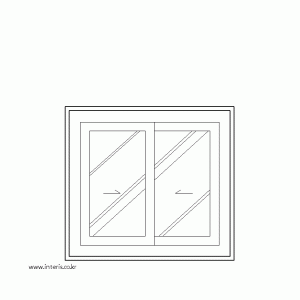 창 입면 wd-w-ec022