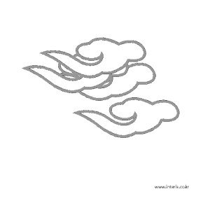 전통 구름 문양 r-k-cloud018