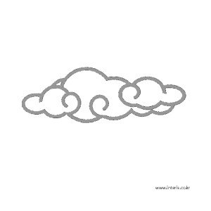 전통 구름 문양 r-k-cloud017