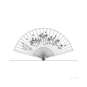 소품 장식 부채 dd-fan001