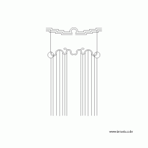 캐드소스 커튼 d-curtain-ea043