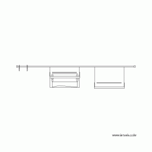 캐드소스 주방 싱크대 소품 k-d-sink008