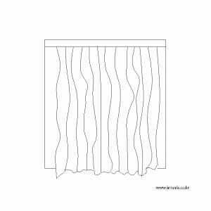 캐드소스 커튼 d-curtain-ea044