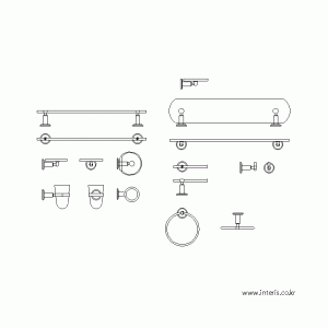 화장실/욕실 악세사리 anejium Accesoriosb-ac-ex001