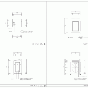 안내데스크 CD-FU-CT035 reception table