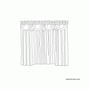 캐드소스 커튼 d-curtain-ea070