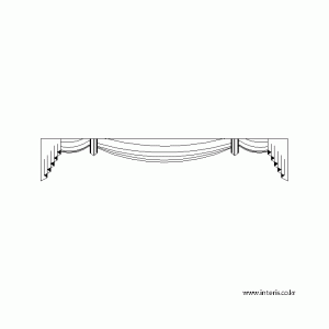 캐드소스 커튼 d-curtain-ea021