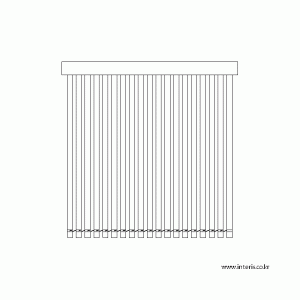 캐드소스 커튼 d-curtain-ea033