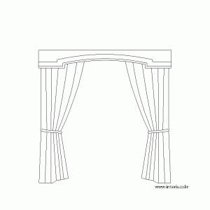캐드소스 커튼 d-curtain-ea002