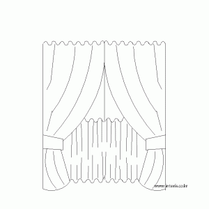 캐드소스 커튼 d-curtain-ea035