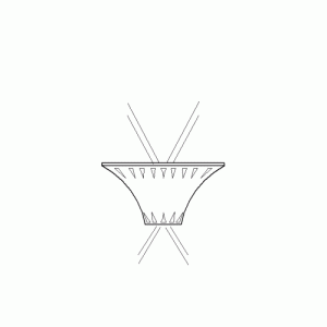 벽등/벽부등 입면 l-wl-e013