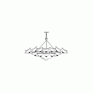 샹들리에 입면 l-c-eb015