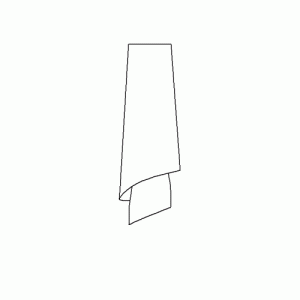 벽등/벽부등 입면 l-wl-e022