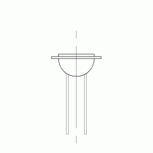 벽등/벽부등 입면 l-wl-e051
