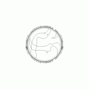 침대 원형 F-BD-PF001