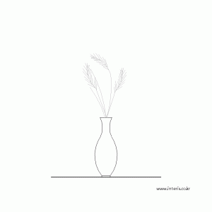 화분 입면 dpfla056