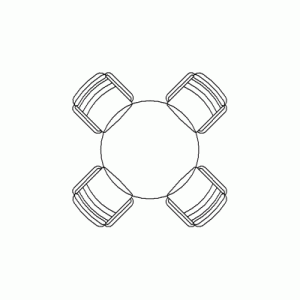 의자테이블(4인) ​​f-ct-pc084