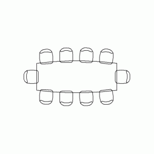 의자테이블(회의실) ​​f-ct-pi012