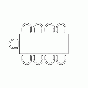 의자테이블(회의실) ​​f-ct-pi016