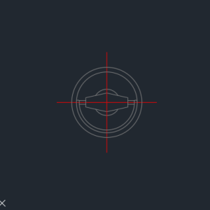 컵핸들 입면도 dwg