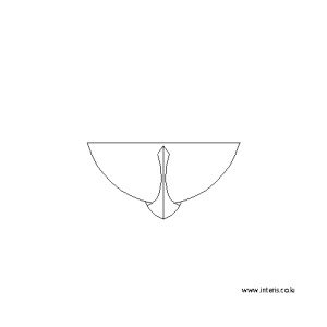 벽등/벽부등 입면도 l-wl-ea065