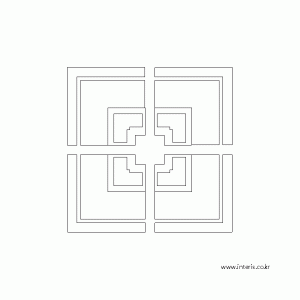 사각형 문양/패턴 r-sa-a014