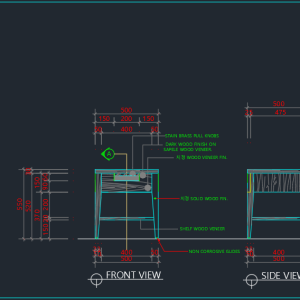 사이드테이블 나이트테이블 CD-FU-TBA019