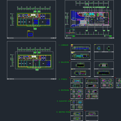 000호텔 평면도 cp-h-a007