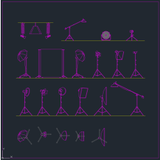 Cad Block/Source YouTube studio lighting te-studio lighting mm001
