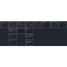 건축인테리어 캐드소스_화장실 모음